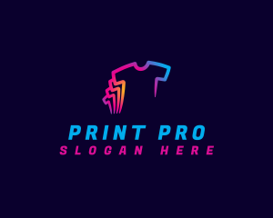 Shirt Apparel Printing logo design