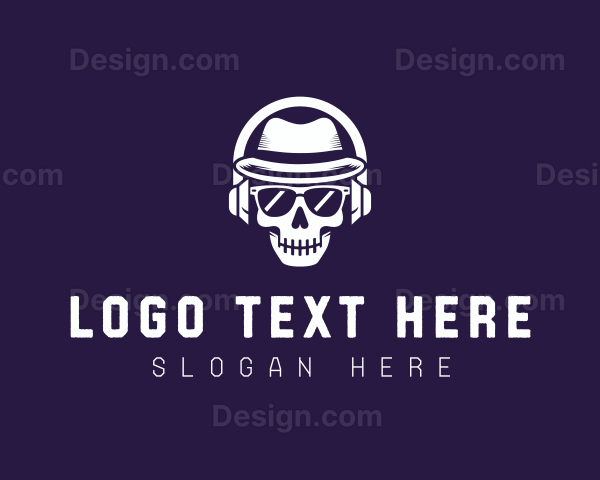 Skull Fedora Studio Logo