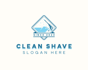 Cleaning Power Washing logo design