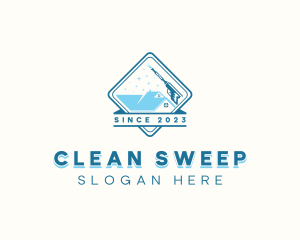 Cleaning Power Washing logo design