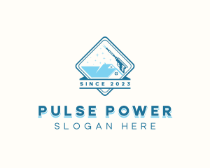 Cleaning Power Washing logo design