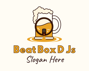 Beer Mug Barrel Logo