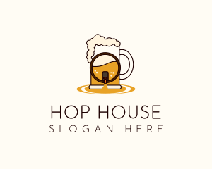 Beer Mug Barrel logo design