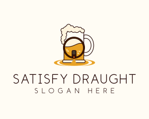 Beer Mug Barrel logo design