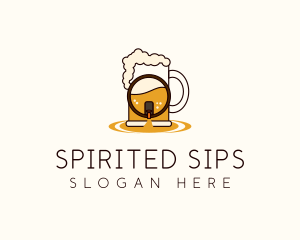 Beer Mug Barrel logo design