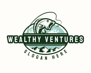 Ocean Fish Restaurant logo design