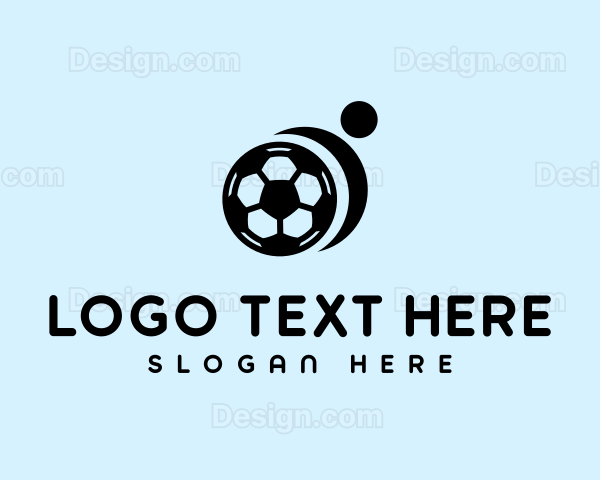 Soccer Football Player Logo