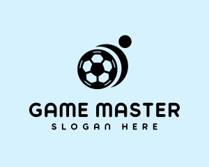 Soccer Football Player logo
