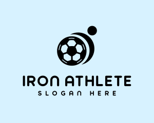 Soccer Football Player logo design