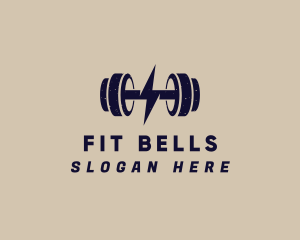 Energy Barbell Fitness logo design