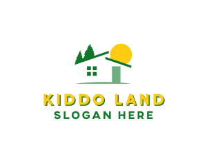 Real Estate Land Developer logo design