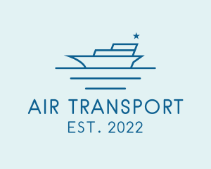 Sea Transport Yacht  logo design