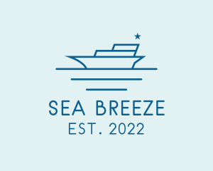 Sea Transport Yacht  logo design