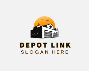 Warehouse Depot Storage logo design