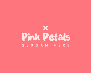 Girly Pink Wordmark logo design