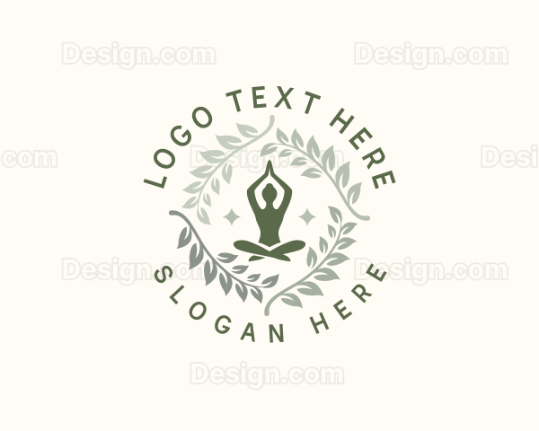 Leaf Yoga Wellness Logo