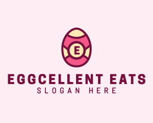 Festive Easter Egg  logo