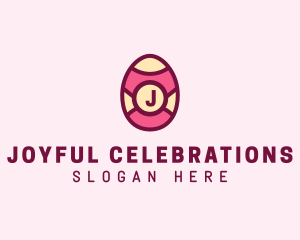 Festive Easter Egg  logo