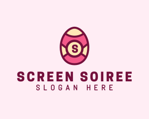 Festive Easter Egg  logo design