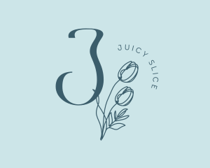 Tulip Flower Florist logo design