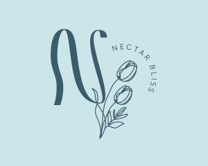 Tulip Flower Florist logo design