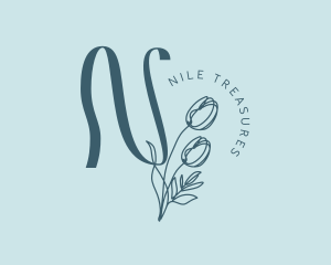 Tulip Flower Florist logo design