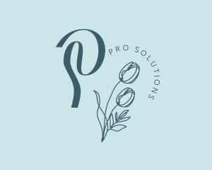 Tulip Flower Florist logo design