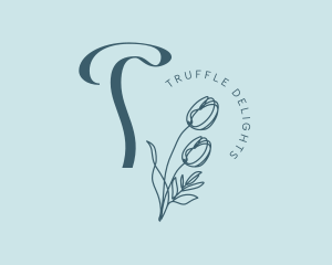 Tulip Flower Florist logo design