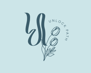 Tulip Flower Florist logo design