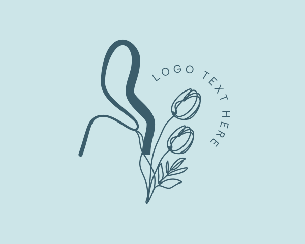 Tulip Flower Florist logo