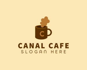 Coffee Cafe Mug logo design