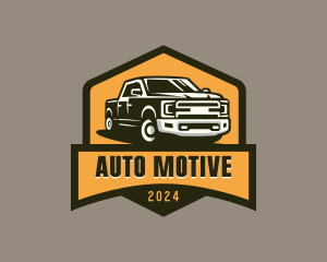 Vehicle Pickup Truck logo design