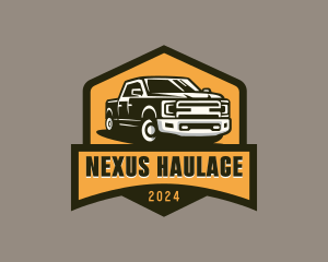 Vehicle Pickup Truck logo design