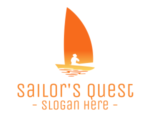 Fisherman Sail Boat logo