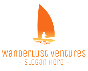 Fisherman Sail Boat logo