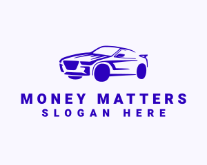 Fast Supercar Automobile Logo