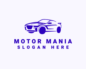 Fast Supercar Automobile logo