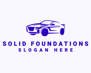 Fast Supercar Automobile logo