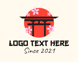 Japanese Flower Architecture  logo