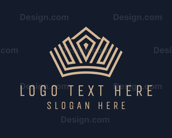 Luxury Crown Tiara Logo