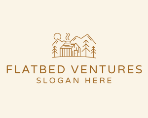 Nature Mountain Travel logo design