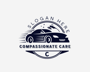 Car Care Polish Detailing logo design