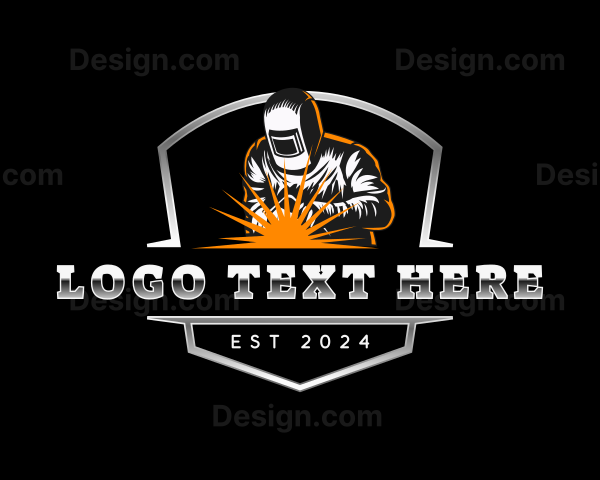 Welding Mask Mechanic Logo