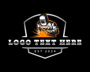 Welding Mask Mechanic Logo