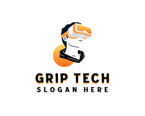 Virtual Tech Gamer logo design