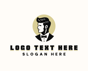 Gentleman Hairstyle Grooming logo