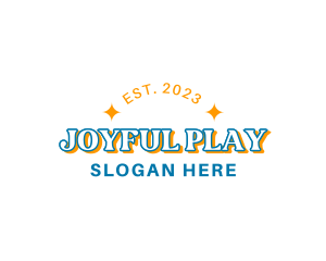 Playful Casual Wordmark logo design