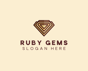 Diamond Luxury Gem logo design