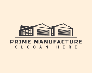 Manufacturing Storage Warehouse logo design