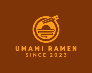 Ramen Food Stall Restaurant logo design